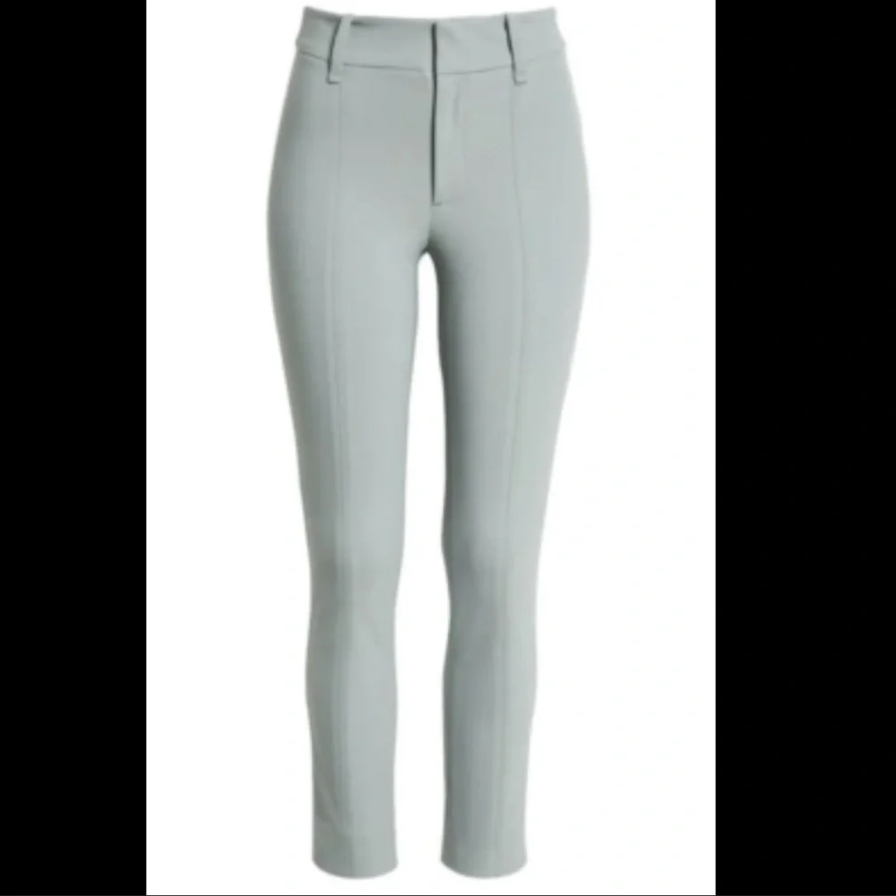 $368 NWT VINCE Sz10 HIGH RISE CIGARETTE STRETCH PANT SLATE - Picture 4 of 9